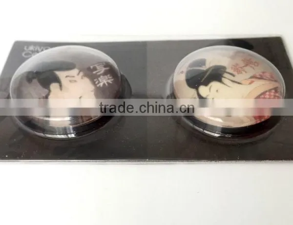 Wholesale High Quality Fridge Magnet Glass Set Promotional Custom Magnet Glass Gifts photo-2