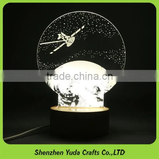 Factory Direct Selling High Quality Acrylic Small Night Light Christmas Lamp photo-2