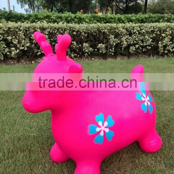 Factory Price Inflatable Animal Jumping Deer ,High Quality and Funny PVC Inflatable Jumping Deer for Sale photo-5