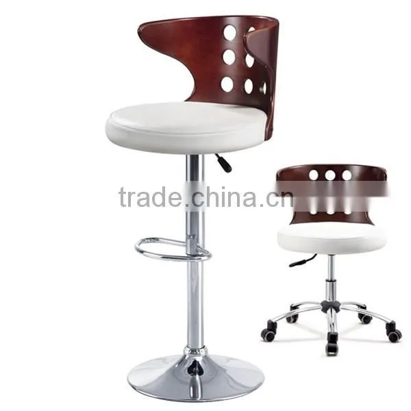 2015 Cheap Barstool Wood Bar Stools Foshan Factory Manufactured photo-4