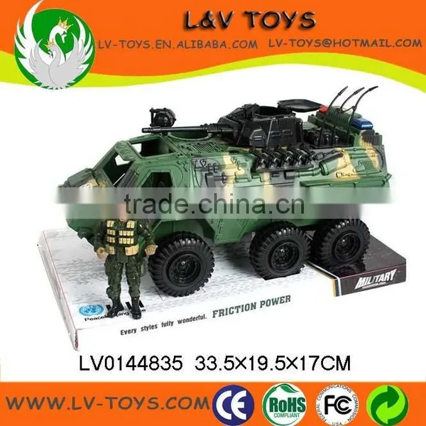 Hot-selling Friction Power Toy Military Truck ,kids Toys Car