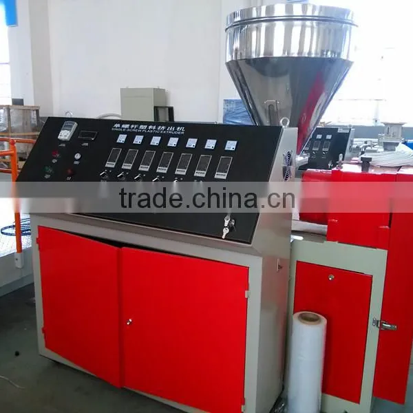 PVC Single Wall Corrugated Pipe Extrusion Machine photo-3