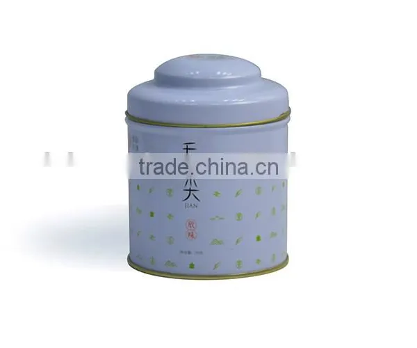 Round Chinese Tea Tin Can,small Size Round Tin Can for Tea,tea Tin Can Producers photo-2