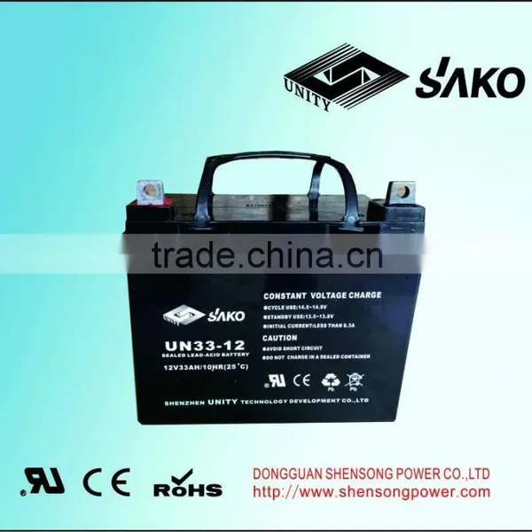 12V33Ah Rechargeable Valve Regulated Lead Carbon Battery photo-5