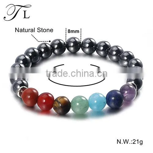 Fashion Bracelet With Black Stone Bracelet photo-2