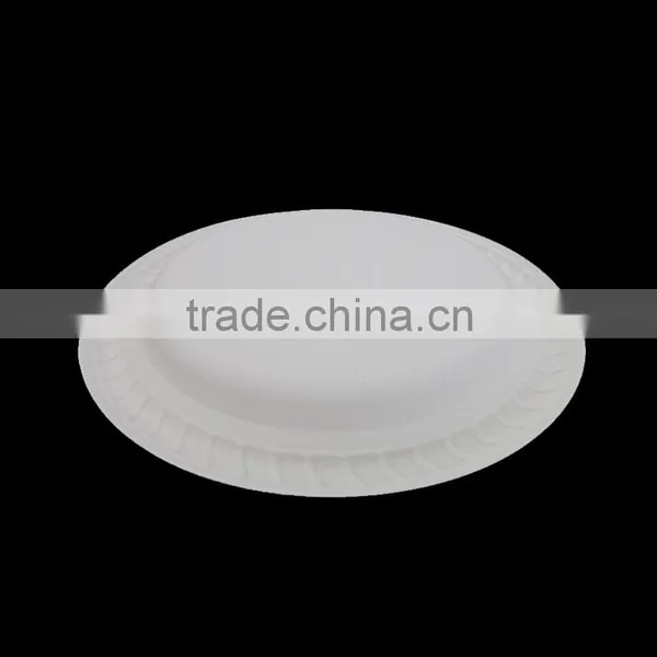 Corn Starch Material Black Color Biodegradable Disposable Food Tray photo-2