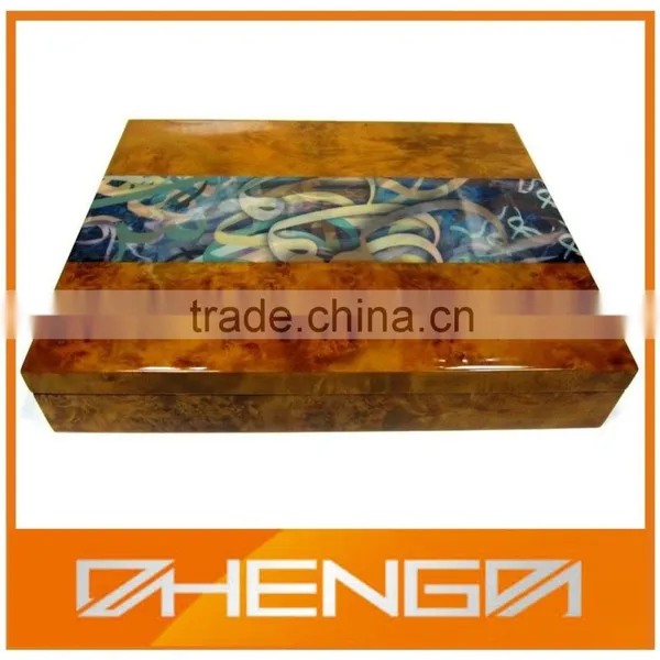 High Quality Black Matte Wooden Tea Box for Gift(ZDL-W317) photo-5