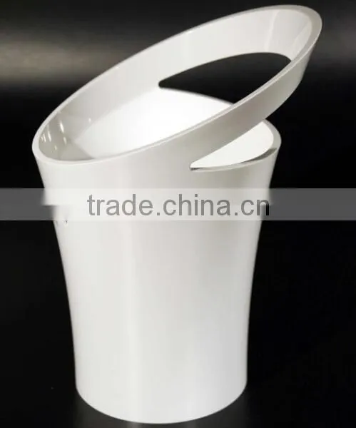 Food Grade Plastic Acrylic Champagne Ice Bucket With Handle photo-2