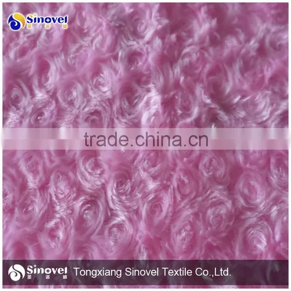 Polyester PV Fur Fabric, Toy Fabric photo-3