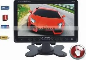 7inch Stand Along Car TV Monitor With AV, TV, FM Radio Function
