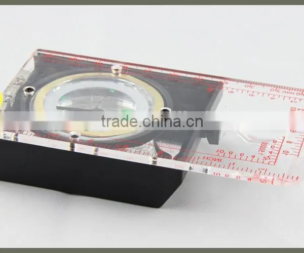 DC45-6A New Style Military Folding Ruler Map Compass With Rope photo-2