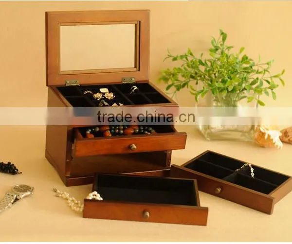 China Wooden Custom Jewelry Box for Jewelry photo-3