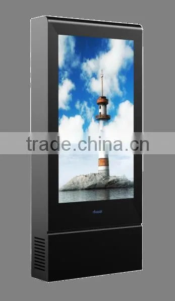55inch 2500nits High Brightness With Waterproof&dustproof Outdoor Standing LCD Digital Signage photo-3