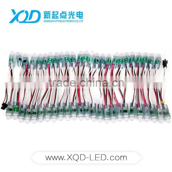 XQD WS2811 12mm DC5V RGB LED Controller Pixel String Light photo-3