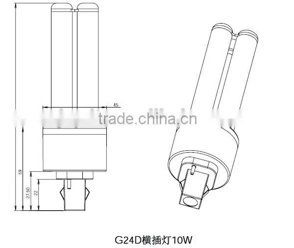 CE Approved 360 Angle Plc 4 Pin Led G24 Lamp photo-4