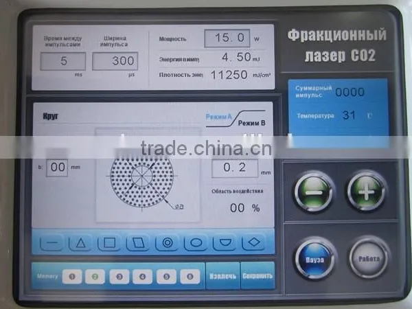 Carboxytherapy # Portable Fractional Co2 Medical Laser Equipment For Acne Scar Removal photo-6