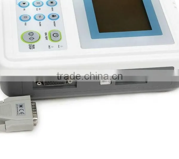Portable Digital 6-channel Electrocardiograph ECG Machine EKG Machine-EKG-1206-Shelly photo-5