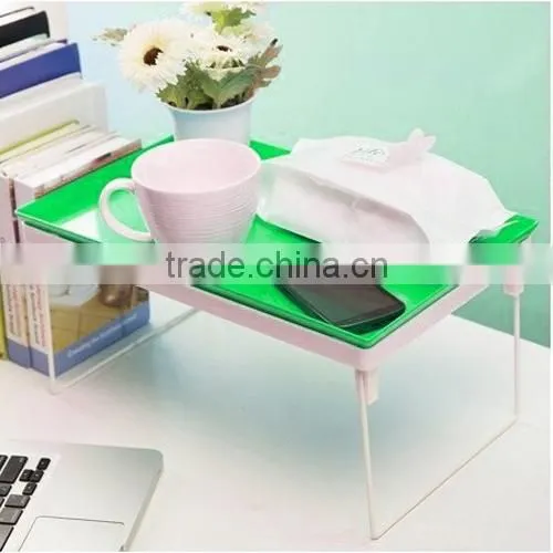 Kawachi Multifunctional Notebook Computer Table Multifunctional Dawdler Desk-Green photo-4