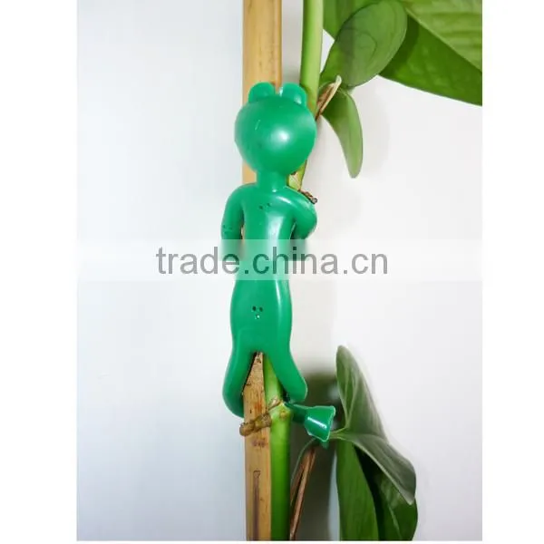 Green Plastic Frog Plant Tie Garden Tie photo-6