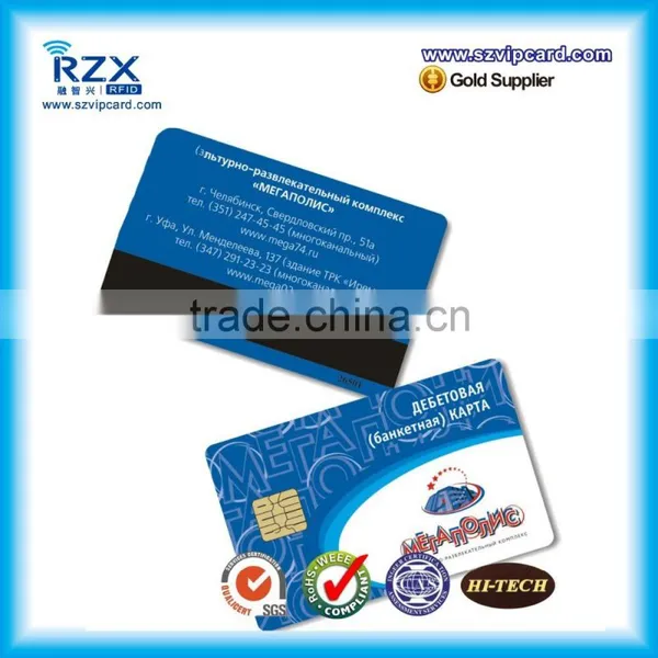 Full CMYK Printing Plastic Smart Pvc Card With FM4442/ FM4428 Chip photo-3