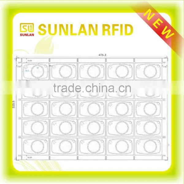 Good Price Custom Size Dry Smart Rfid ic Inlay With 5*5 Layout photo-2
