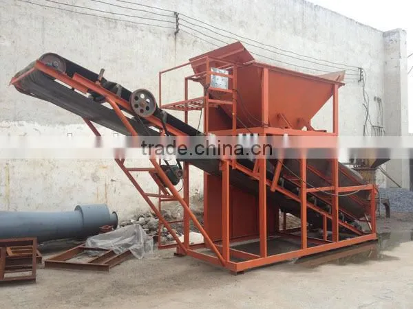 Stainless Steel Woven Wire Mesh Type Mineral Trommel