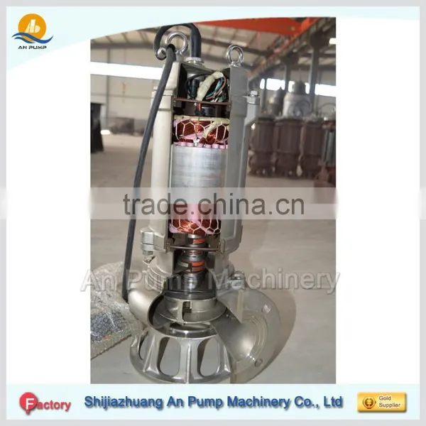 Submersible Stainless Steel Vortex Flow Sewage Pump photo-2