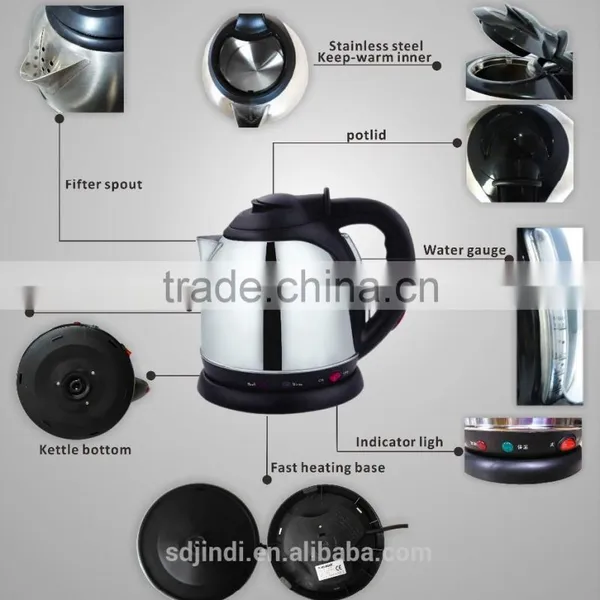 Stainless Steel Electric Kettle With Keeping Warm Function photo-2
