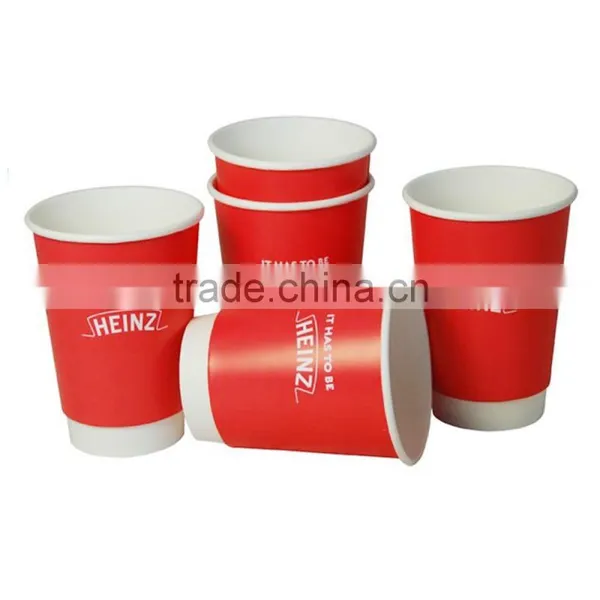 400ml Double Wall Take Away Paper Cups With Lids for Hot Beverage photo-2
