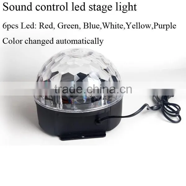 Sound Control Laser LED Stage Light Color Changing Automatically Stage Light Led Star Master photo-2