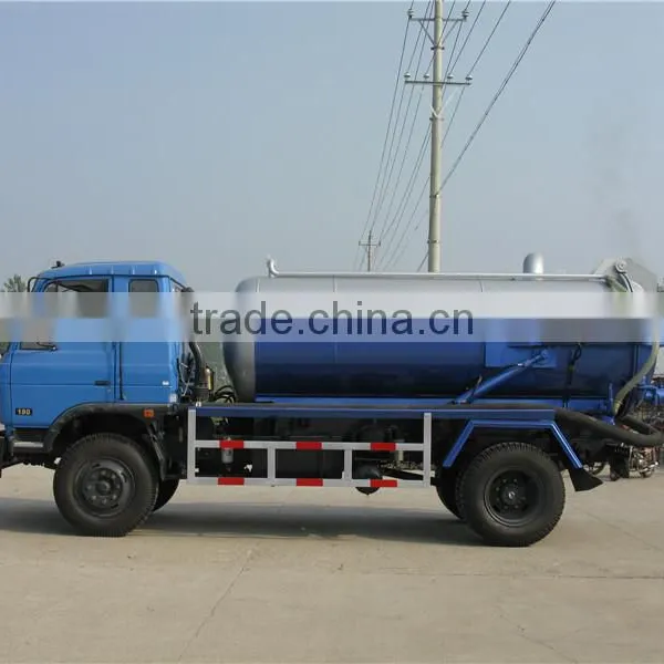 4x2 6m3 Rhd Vacuum Pump Suction Sewage photo-4