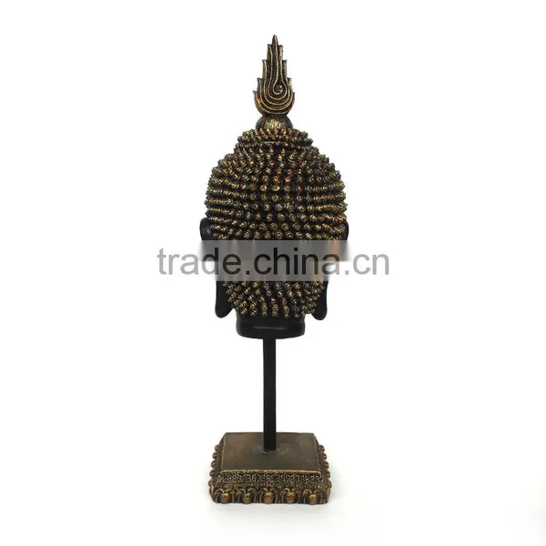 Handmade Resin Buddha Head Statue photo-5