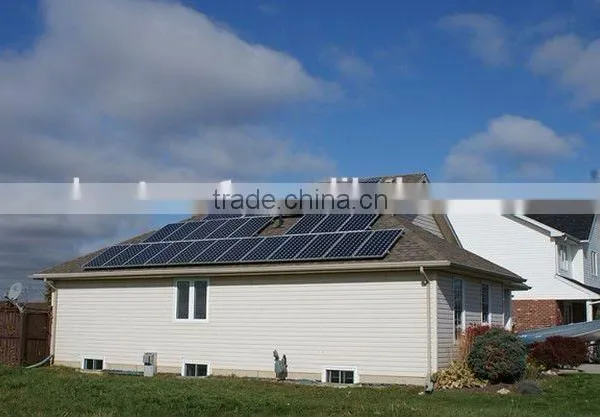 4000W Commercial CE TUV Proved and High Efficiency 4000W by IPM or I Complete With Battery Flexible Thin Film Solar Panel photo-3
