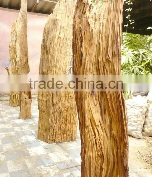 Natural Old Wood Sculpture for Landscaping Decking photo-3