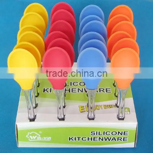 130083 Colorrful Silicone Christmas Waxing Spatula