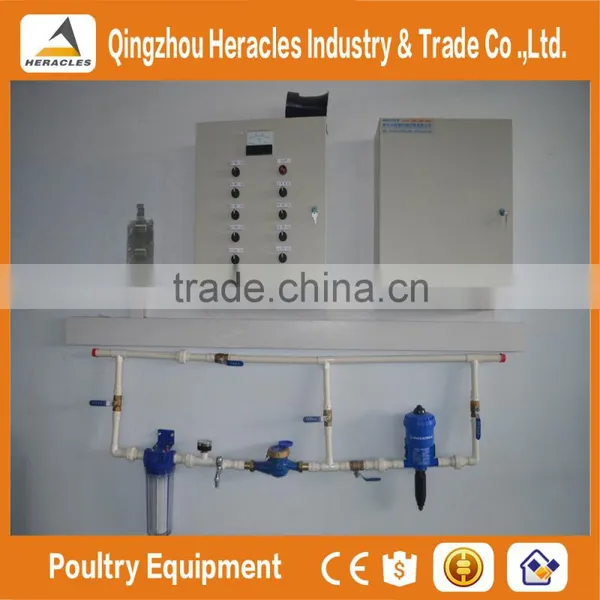ISO9001 Qualified HERACLES Poultry Equipment Broiler Chicken Feeder /automatic Dosatron Nipple Drinker for Sale photo-6