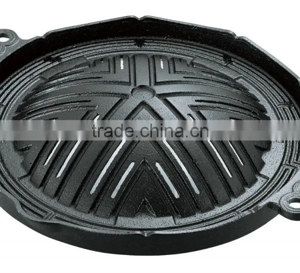Iron Japanese Barbeque Grill Plate for Mutton Barbeque photo-3