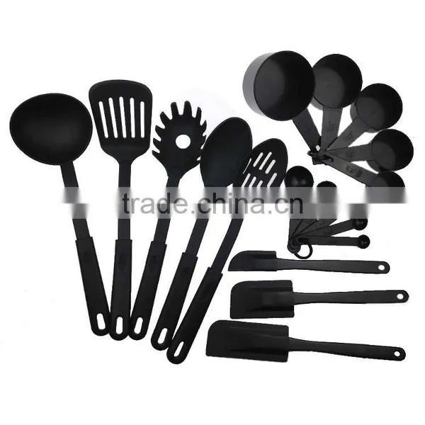 18pc Nylon Kitchen Utensil Set With Measuring Cups photo-2