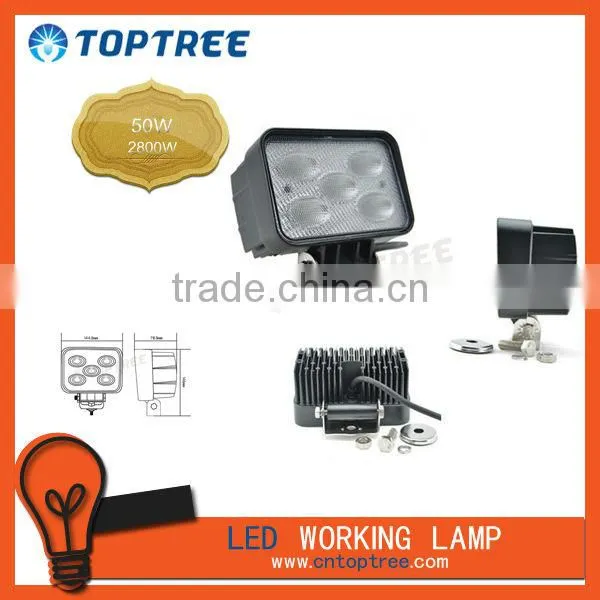 50W Wateproof IP67 Led Driving Light High Quality Led off Road Lights