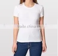 Viet Nam Manufacturer Cheap Wholesale Plain Blank Womens Tshirt photo-2