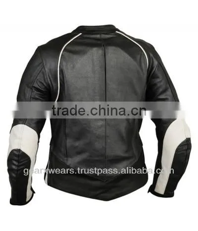 Womens Leather Motorbike Jacket photo-2