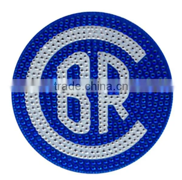 Rainbow Smiley Rhinestone Sticker Wholesale Stone Sticker For Decorative And Gem Crystal Sticker photo-2