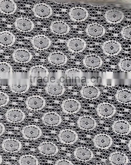 R&H Dress/decoration/bra Lace Trim Polyester Laces Fabric For Wedding George Lace Fabric African photo-2