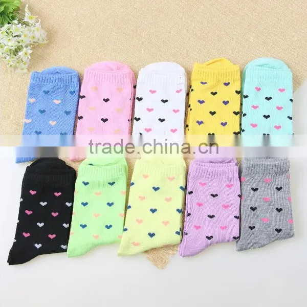 Zm43180a Competitive Price High Quality Printing Cartoon Socks Young Women Kinitted Sock photo-5