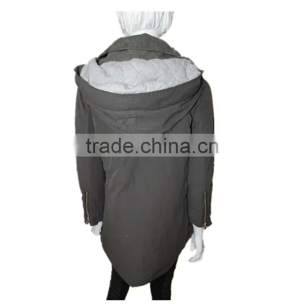 2014 2015 New Design Women Fox Fur Parka Coat photo-3