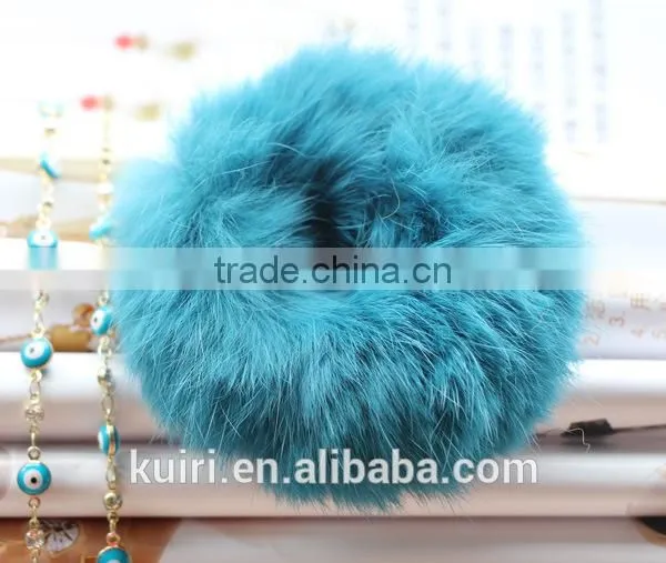 Plastic Lady Hair Accessories Rex Rabbit Fur Hair Band Made in China photo-6