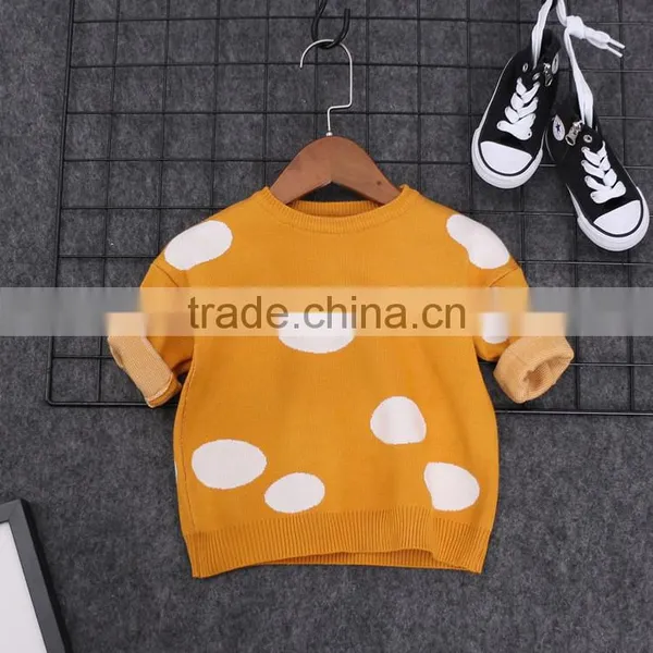 S16713A Children 2017 Spring Designs Boy Pullover Sweater photo-3