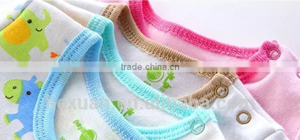 OEM Factory or 10 Stocked Designs 100% CottonSummer&Autumn Newborn Baby Clothing Set photo-2