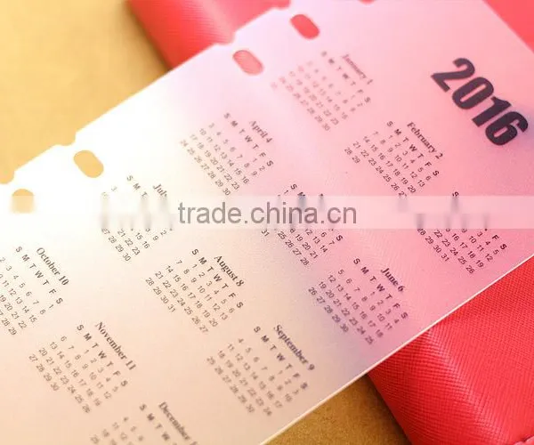 A5/A6 Timetable Board for Planner Transparent PP Spacer for Notebook Customizable Elastic Board photo-5