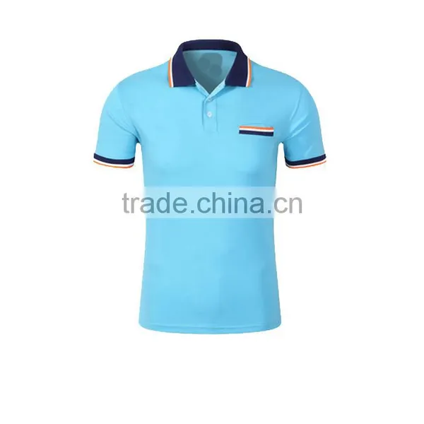 Custom T Shirts For Men With Collar Short Sleeve Dry Fit Polo Shirts 100% Cotton photo-6